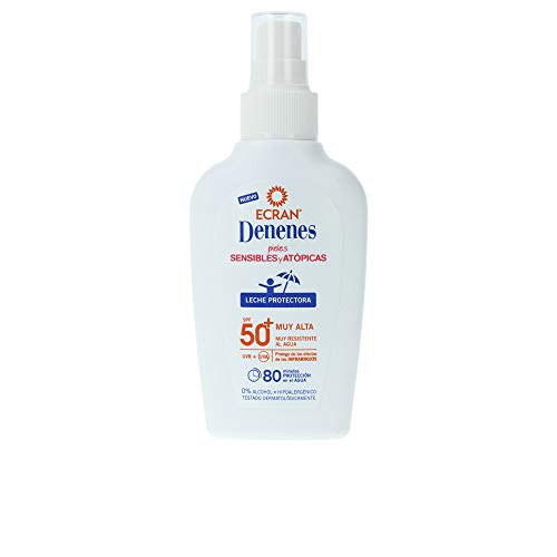 Ecran Denenes - Leche Protectora Solar para Pieles Sensibles y Atópicas con SPF50+ - 100 ml