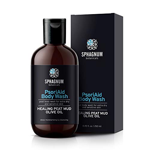 Eczema Body Wash & Cream 2in1 - Natural pH Balancing Acids y aceite de oliva Crema de ducha. Tratamiento hidratante profundo sin sulfato para pieles muy secas y con picazón