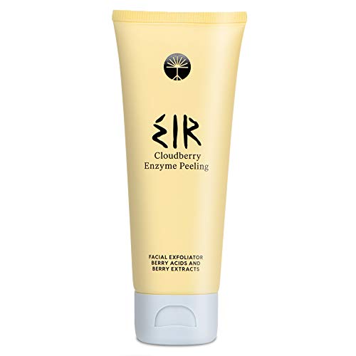 EIR ® | Cloudberry Enzyme Peeling | Mascarilla facial exfoliante natural que brinda resultados inmediatos y un brillo hermoso | Marca nórdica y vegana | 75 ML