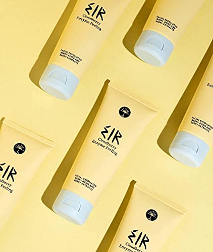 EIR ® | Cloudberry Enzyme Peeling | Mascarilla facial exfoliante natural que brinda resultados inmediatos y un brillo hermoso | Marca nórdica y vegana | 75 ML