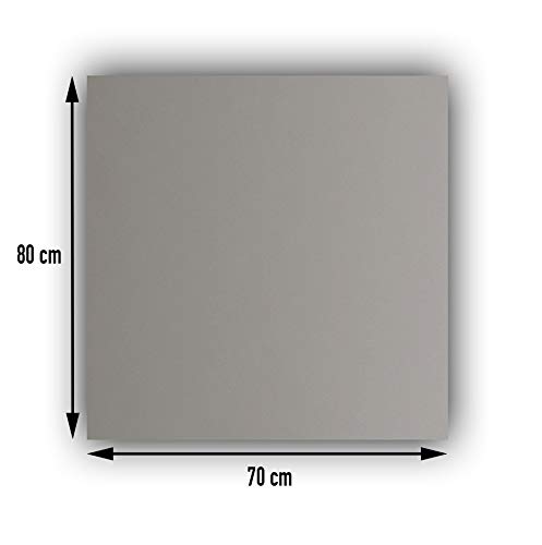 EL ALMACEN DEL PROFESIONAL Juego de Mueble de Baño Modelo Egipto Porcelana, Conjunto formado por Mueble de Baño Estilo Madera Color Cambrian Ancho 70cm, Lavabo de Porcelana y Espejo a Juego