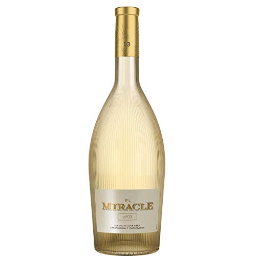 El Miracle Nº3 Vino Blanco Premium D.O. Valencia caja 6 botellas 75 cl.