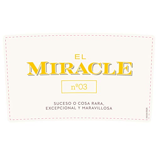 El Miracle Nº3 Vino Blanco Premium D.O. Valencia caja 6 botellas 75 cl.