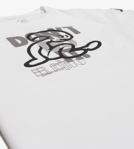 El Niño Tarifa Sweetwear. Camiseta de niños de Cuello Redondo en Color Blanca. Estampado con Logo El Niño en el Pecho (6)