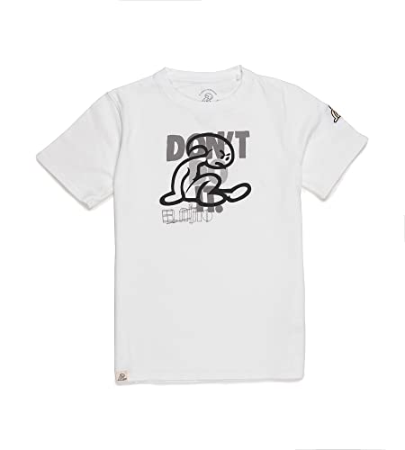 El Niño Tarifa Sweetwear. Camiseta de niños de Cuello Redondo en Color Blanca. Estampado con Logo El Niño en el Pecho (6)
