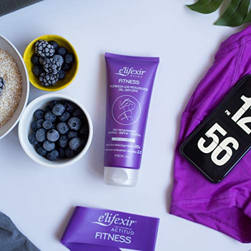 Elifexir | Fitness + Actidren + Banda Elástica | Gel Remoldeador + Relajante Piernas | Crema Reafirmante | Kit Perfecto para Potenciar los Resultados del Ejercicio - 200 ml + 200 ml