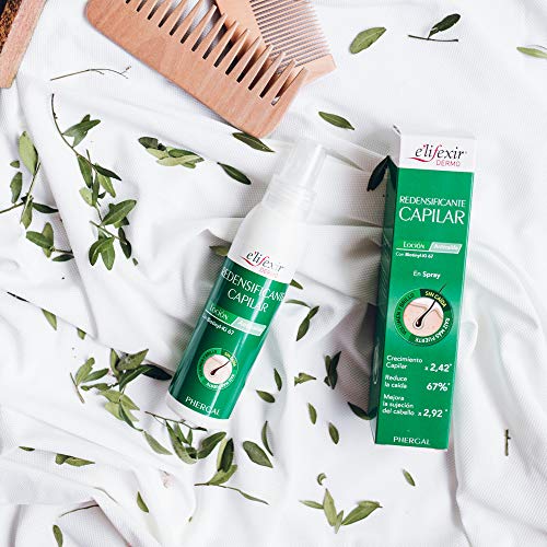Elifexir- Loción Redensificante Capilar Anticaída, Ráiz Más Fuerte, Previene la Caída del Pelo, Estiliza, Define y Tonifica Cabello Con Más Volumen y Brillo, 125 ml