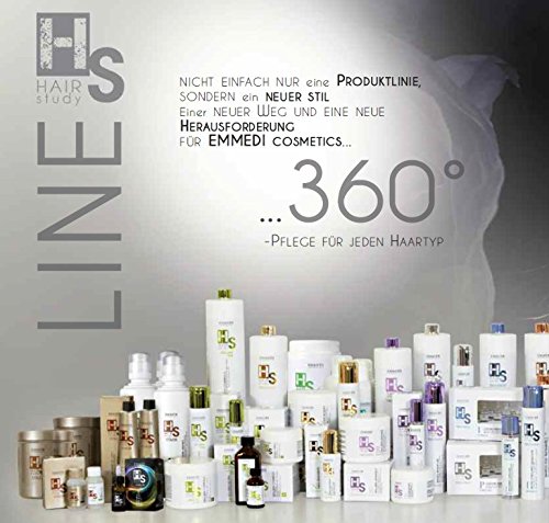 Emmedi HS - Aceite para el cabello con aceite de argán y beta-caroteno para todos los tipos de cabello (1 x 100 ml)