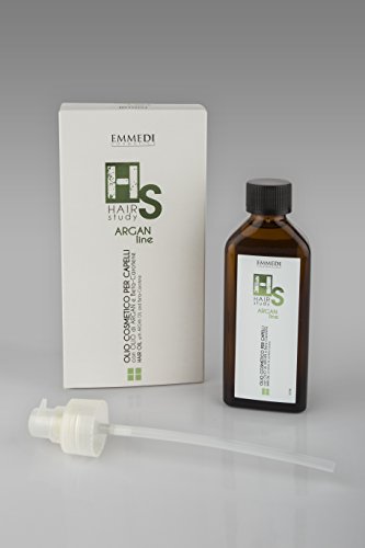 Emmedi HS - Aceite para el cabello con aceite de argán y beta-caroteno para todos los tipos de cabello (1 x 100 ml)