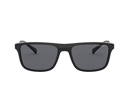 Emporio Armani 0EA4151 Gafas, Black/Grey, 56/18/145 para Hombre