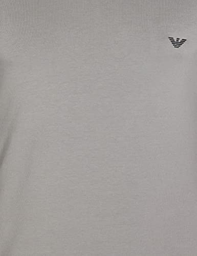 Emporio Armani CC717 111512 Camiseta Interior, Hombre, Multicolor (Negro/Gris), XL