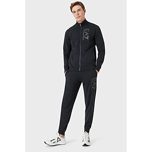 Emporio Armani EA7 Mono de algodón Garzato 6KPV53 PJ05Z Color y Talla a elegir, Night Blue, XX-Small
