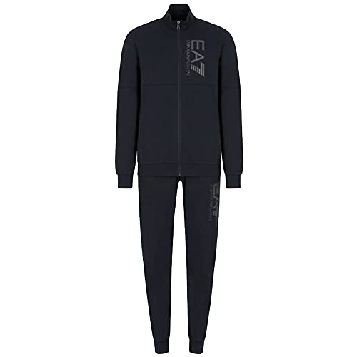 Emporio Armani EA7 Mono de algodón Garzato 6KPV53 PJ05Z Color y Talla a elegir, Night Blue, XX-Small