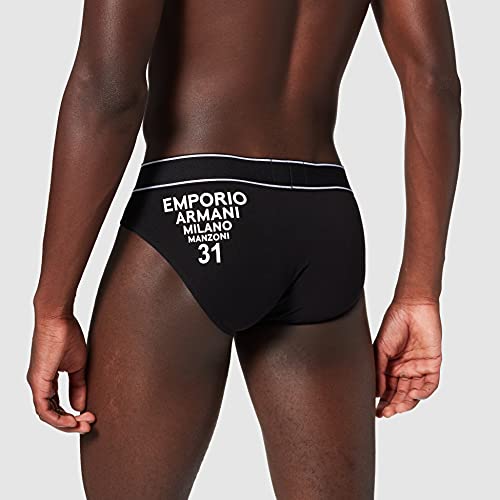 Emporio Armani On-Site Edition Calzoncillos, Hombre, Negro, S