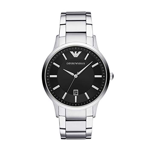 Emporio Armani Reloj Analógico para Hombre de Cuarzo AR11181 Plata