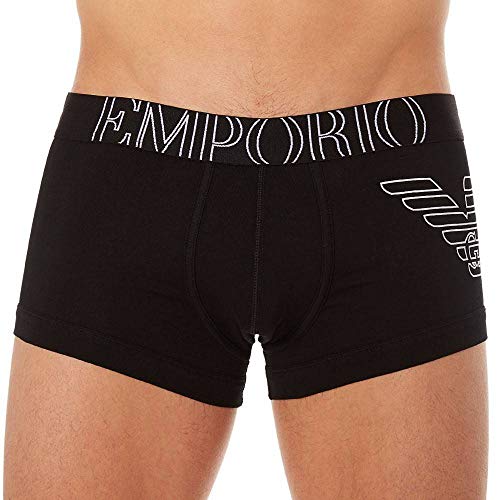 Emporio Armani Underwear 111866CC735 Pantalones cortos, Hombre, Negro (Nero 00020), L