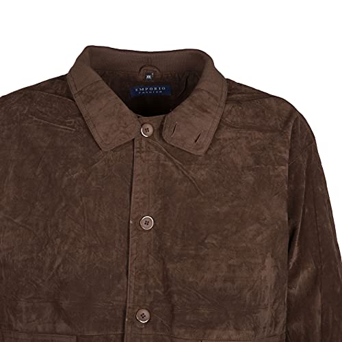 Emporio Fashion Uomo Giubbotto Marrone