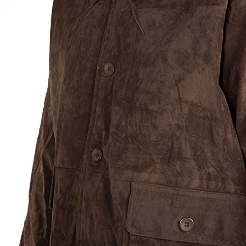 Emporio Fashion Uomo Giubbotto Marrone