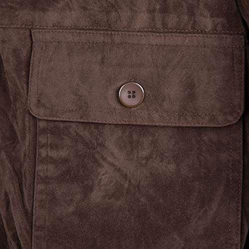 Emporio Fashion Uomo Giubbotto Marrone