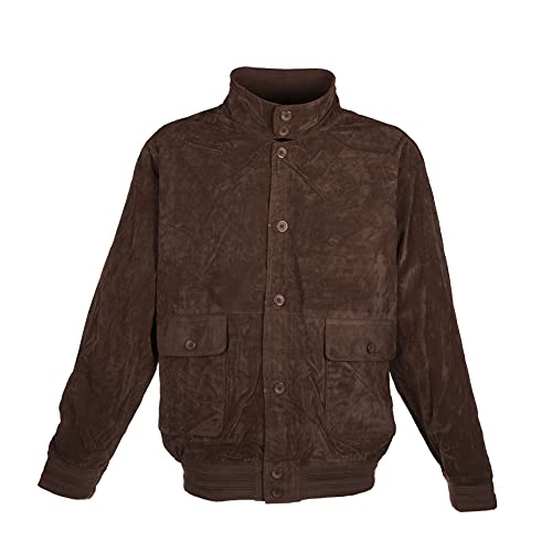 Emporio Fashion Uomo Giubbotto Marrone