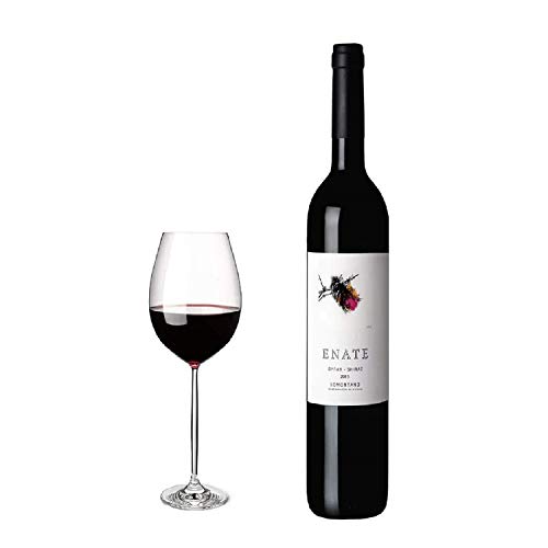 ENATE Syrah -Shiraz- Vino Tinto-D.O. Somontano -75cl- Vino Tinto Muy Cubierto - Paladar Voluptuoso - Taninos Nobles y Aterciopelados - Fermentado en Barrica de Roble Europeo y Americano