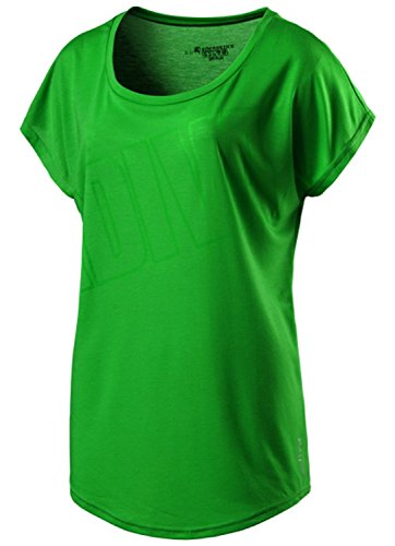 ENERGETICS Abus T – Camiseta para Mujer, Todo el año, Mujer, Color Verde, tamaño 40