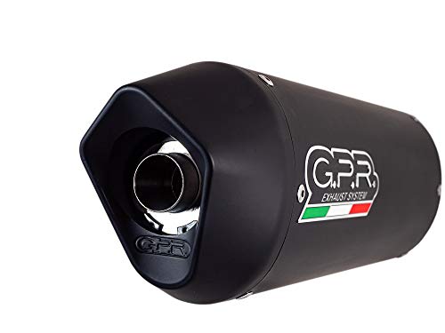 Escape completo racing con dbkiller GPR Furore Nero Compatibile con Kymco Superdink 125 I.E. 2009/14