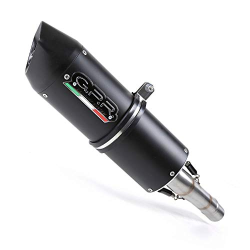 ESCAPE GPR EXHAUST SYSTEMS .62.FUNE DUKE 125 2011/16 ESCAPE RACING CON TUBO DE CONEXIÓN FURORE NERO