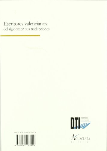 ESCRITORES VALENCIANOS DEL SIGLO XX EN SUS TRADUCCIONES