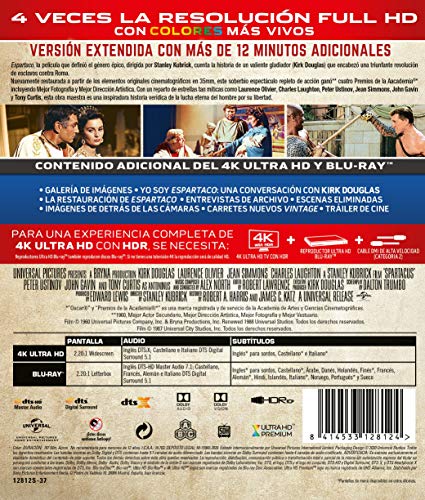 Espartaco (4K UHD + BD) [Blu-ray]
