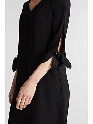 Esprit 990eo1e303 Vestido, 001/Negro, 38 para Mujer