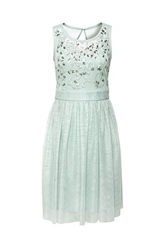 ESPRIT Collection 029eo1e013 Vestido, Grün (Light Aqua Green 390), XL para Mujer