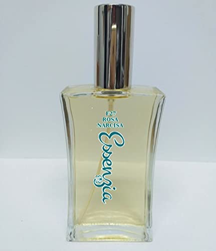 ESSENZIA, F27 Rosa Narcisa, Agua de Perfume, Almizcle Floral Amaderada, Mujeres, Vaporizador 100 ml