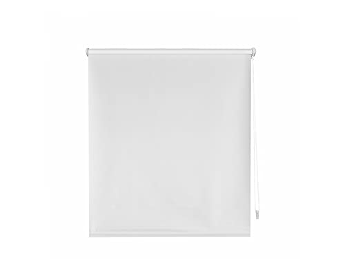Estor Enrollable 67X180 Crudo Opaco Easy Fix, Fácil Montaje Mediante Pinzas a Marco Ventana o Adhesivo Purline