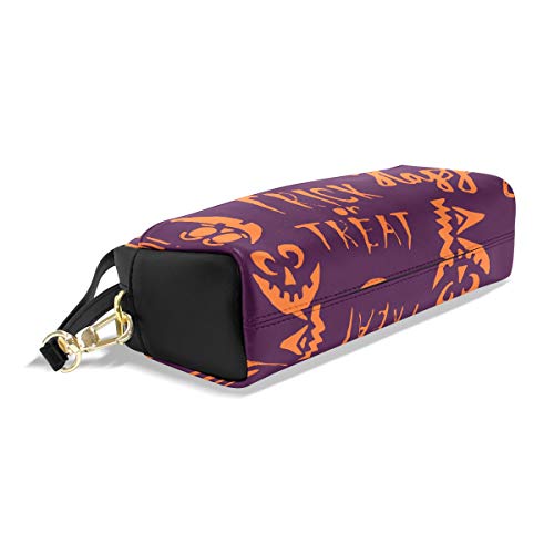 Estuche con capucha y cajón a mano Halloween, estuche con cremallera para niñas, bolsa de maquillaje grande con compartimentos