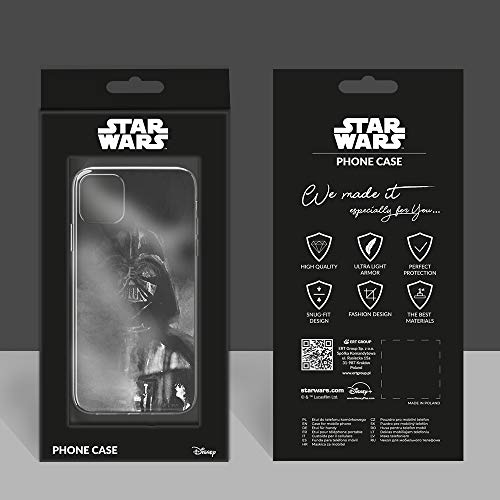 Estuche para iPhone 11 Star Wars Darth Vader, Guerra de Las Galaxias, Original con Licencia Oficial, Carcasa, Funda, Estuche de Material sintético TPU-Silicona, Protege de Golpes y rayones