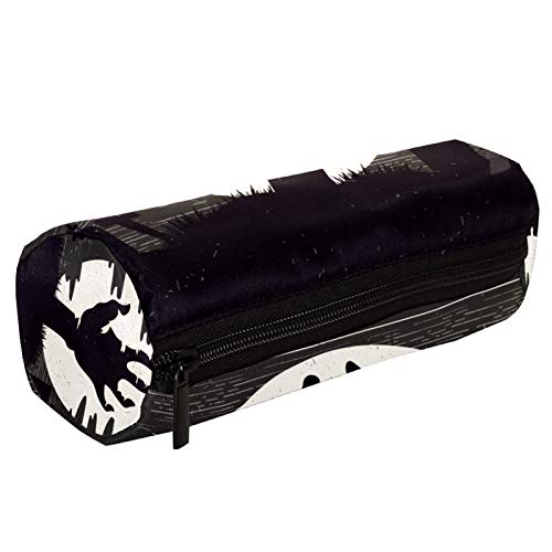 Estuche para lápices de mano zombi de Halloween con cremallera, organizador de monedas, bolsa de maquillaje para mujeres, adolescentes, niñas y niños
