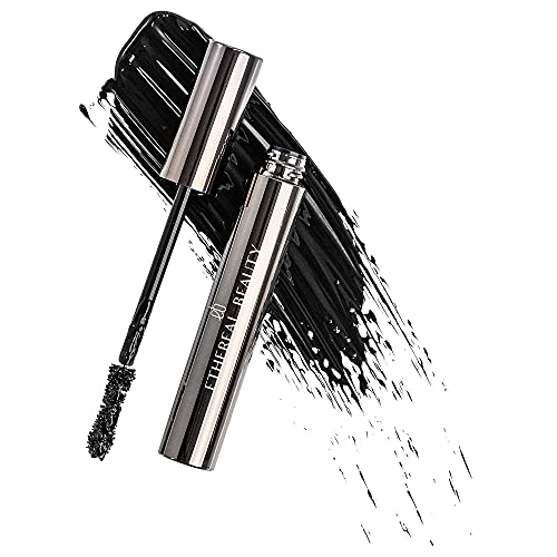 ETHEREAL BEAUTY ® Máscara de pestañas vegana | Máscara de pestañas negra con 7 plantas polinesias | Máscara de pestañas cosmética natural | Máscara de pestañas negra | Máscara de pestañas premium 7 ml