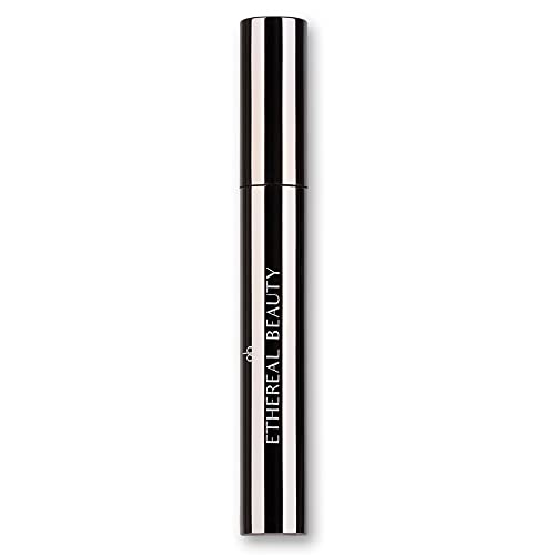 ETHEREAL BEAUTY ® Máscara de pestañas vegana | Máscara de pestañas negra con 7 plantas polinesias | Máscara de pestañas cosmética natural | Máscara de pestañas negra | Máscara de pestañas premium 7 ml