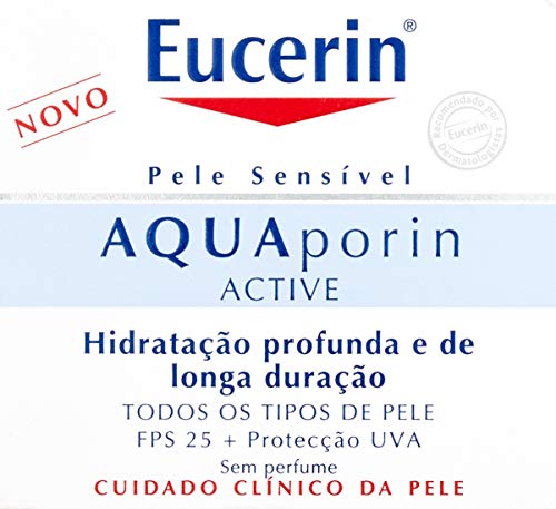 Eucerin Crema Aquaporin Active Spf25+, 50 Mililitros