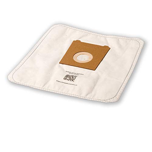 eVendix Bolsa de aspiradora Adecuada para Siemens VS Z2 - Serie Z2.0 | 20 Bolsas de Polvo + 2 microfiltros | Similar a Las Bolsas Originales: VZ 52 AF EFD, Tipo D, E, F