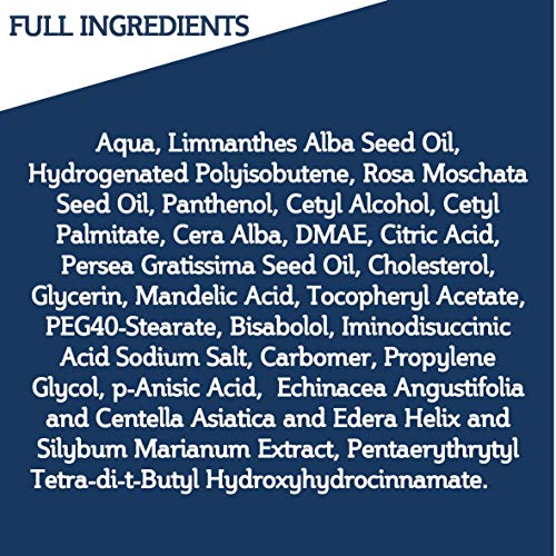 Evimerìa Vitamina E + DMAE crema fuerte antiarrugas y antiedad con efecto shock para rostro y cuello 50 ml. Made in Italy.