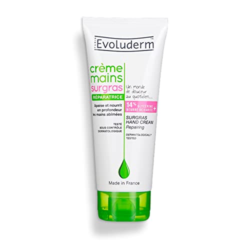 Evoluderm – Crema de manos Surgras reparadora – 100 ml – Fabricación francesa