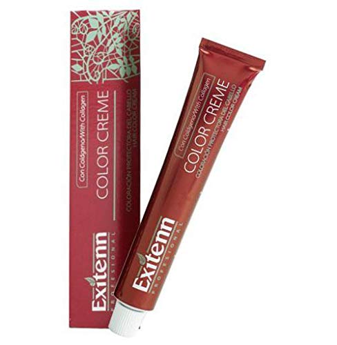 Exitenn COLOR CREME 60 ml, COLOR 7,1 RUBIO MEDIO CENIZA
