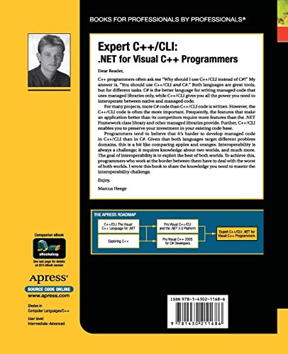Expert Visual C++/CLI: .NET for Visual C++ Programmers (Expert's Voice in .NET)