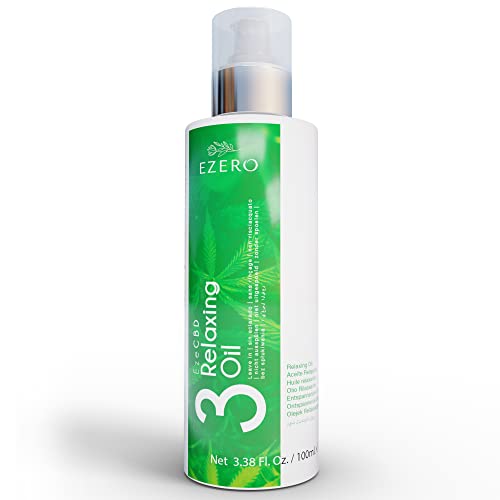 Ezero Serum Pelo Seco y Dañado Para Cabello Seco Con Aceite De Semillas Cáñamo y Activos Vegetales - Aceite Pelo Seco Y Dañado - Aceite Hidratante Cabello - Para Hidratacion Profunda Cabello