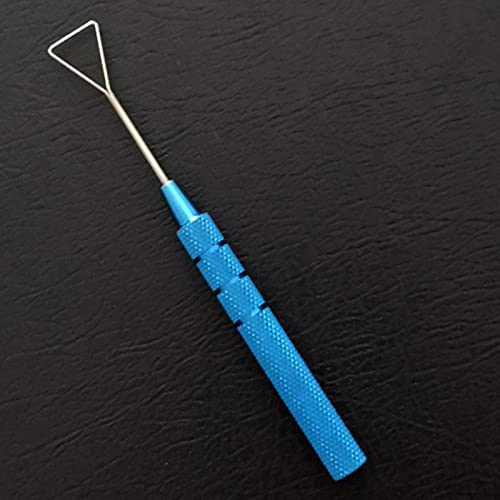 F Fityle Herramientas de Diseñador de Párpado Doble de Aleación de Titanio Maquillaje de Sonda de Triángulo Simulador