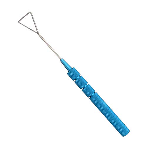 F Fityle Herramientas de Diseñador de Párpado Doble de Aleación de Titanio Maquillaje de Sonda de Triángulo Simulador