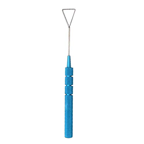 F Fityle Herramientas de Diseñador de Párpado Doble de Aleación de Titanio Maquillaje de Sonda de Triángulo Simulador