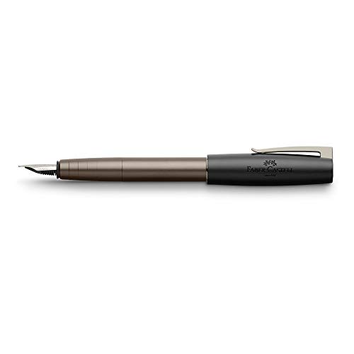 Faber-Castell LOOM 149263 - Pluma estilográfica (punta B), color gris mate